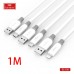 Купить USB кабель Earldom EC-158I для iPhone, 20W, белый - 00-00048912 оптом