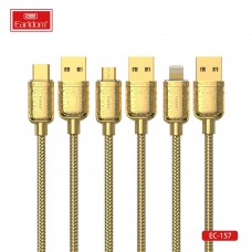 USB кабель Earldom EC-157M для micro, 2.4A, золото