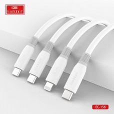 USB кабель Earldom EC-156 C-I Type C - iPhone, 30W, (длина 2м), белый