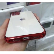 Накладка силиконовая с металическим ободком и защитой камеры для Xiaomi Mi10 Pro, прозрачно-зеленый