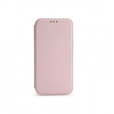 Чехол книга "ультратонкий" (силиконовая основа/защита камеры ) для iPhone 12 Pro (6.1), розовый