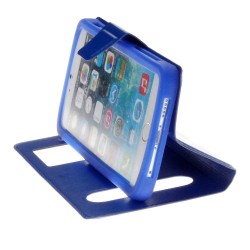 Универсальный чехол-подставка Brauffen слайдер с магнитной застежкой 3.3-3.8 дюймов синий