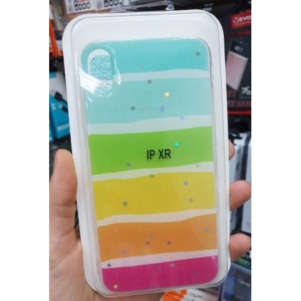 Накладка силиконовая радужная для Huawei Honor 20s/P30 Lite, цветной (2)