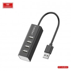 USB HUB Earldom ET-HUB14, 4USB , черный