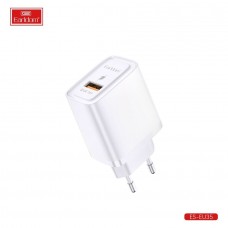Блок питание USB (сеть) Earldom ES-EU35 3A, белый