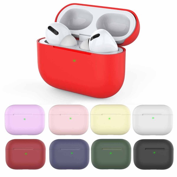 Чехол силиконовый для наушников Airpods Pro в упаковке, черный