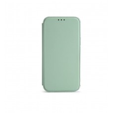 Чехол книга "ультратонкий" (силиконовая основа/магнит/защита камеры ) для Xiaomi Redmi Note 12 (5G), зеленый