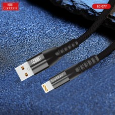 USB кабель Earldom EC-077I для iPhone 5/6/7/8/X, черный