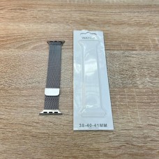Ремешок сетчатый Milanese для Apple Watch 42mm, серебро