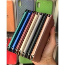 Чехол книга на силиконовой основе и магните для Xiaomi Redmi 9C/10A Book, с округленными краями, розовый