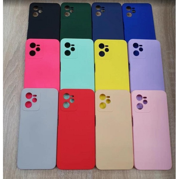 Купить Накладка силиконовая soft touch 2mm для Xiaomi Poco X5 Pro 5G, лазурно-синий - 00-00052532 оптом