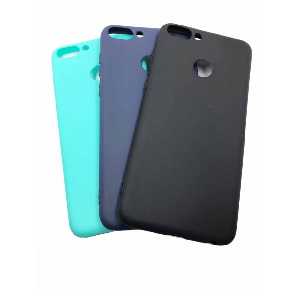 Купить Накладка силиконовая матовая для Samsung Galaxy A03S, черный - 00-00044264 оптом