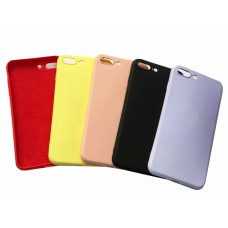 Накладка силиконовая soft touch для iPhone 6/6S, черный