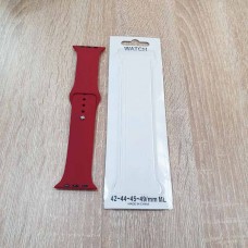 Ремешок для Apple Watch ultra 49mm ,(размер L), бордовый в техпаке