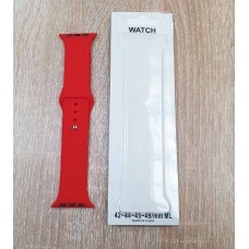 Ремешок для Apple Watch ultra 49mm ,(размер L), красный  в техпаке