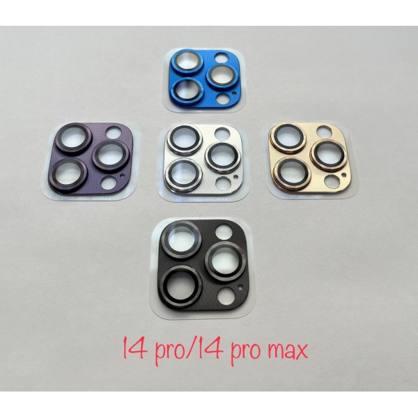Купить Стекло защитное на камеру для iPhone 14 Pro Max (6.7), лазурно-синий - 00-00052754 оптом