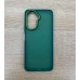 Купить Накладка пластиковая с силиконовыми краями прозрачно-матовая для Xiaomi POCO M4 Pro 5G, темно-зеленый - 00-00050613 оптом