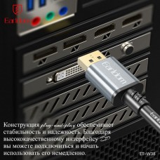 Кабель Earldom ET-W38 DisplayPort 1.4 (M) - HDMI 2.1 (M), 4K 60Гц, 2м