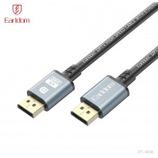 Кабель Earldom ET-W38 DisplayPort 1.4 (M) - HDMI 2.1 (M), 4K 60Гц, 2м