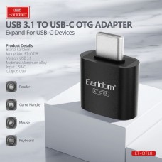 Переходник на USB для Type C Earldom ET-OT18, черный