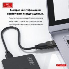 Переходник на USB для Type C Earldom ET-OT18, черный