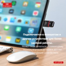 Переходник на USB для Type C Earldom ET-OT18, черный