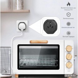 Сетевой фильтр универсальный Earldom ES-SC26 EU ,мощность 2500W(10A)