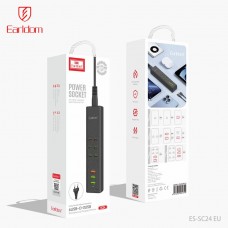 Удлинитель Earldom ES-SC24 EU, 3USB+6Type C PD ,длина 1м