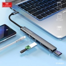 USB HUB-Type C Earldom ET-HUB21