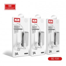 USB кабель Earldom EC-131C для Type C, 3A, белый